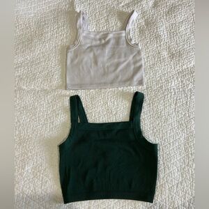 Cotton On cropped tank tops